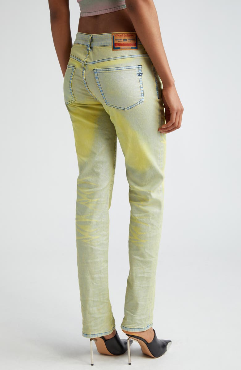 DIESEL<sup>®</sup> 1989 D-Mine Laminated Denim Jeans, Alternate, color, 