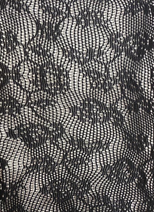 Miss Circle Lace Floral Print Thigh High Stockings In Animal Print