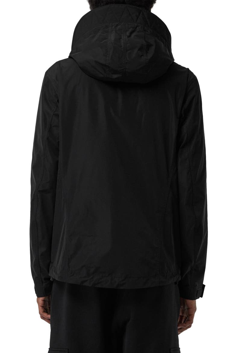 Robinson Hooded Zip Up Waterproof Jacket, Alternate, color, BLACK