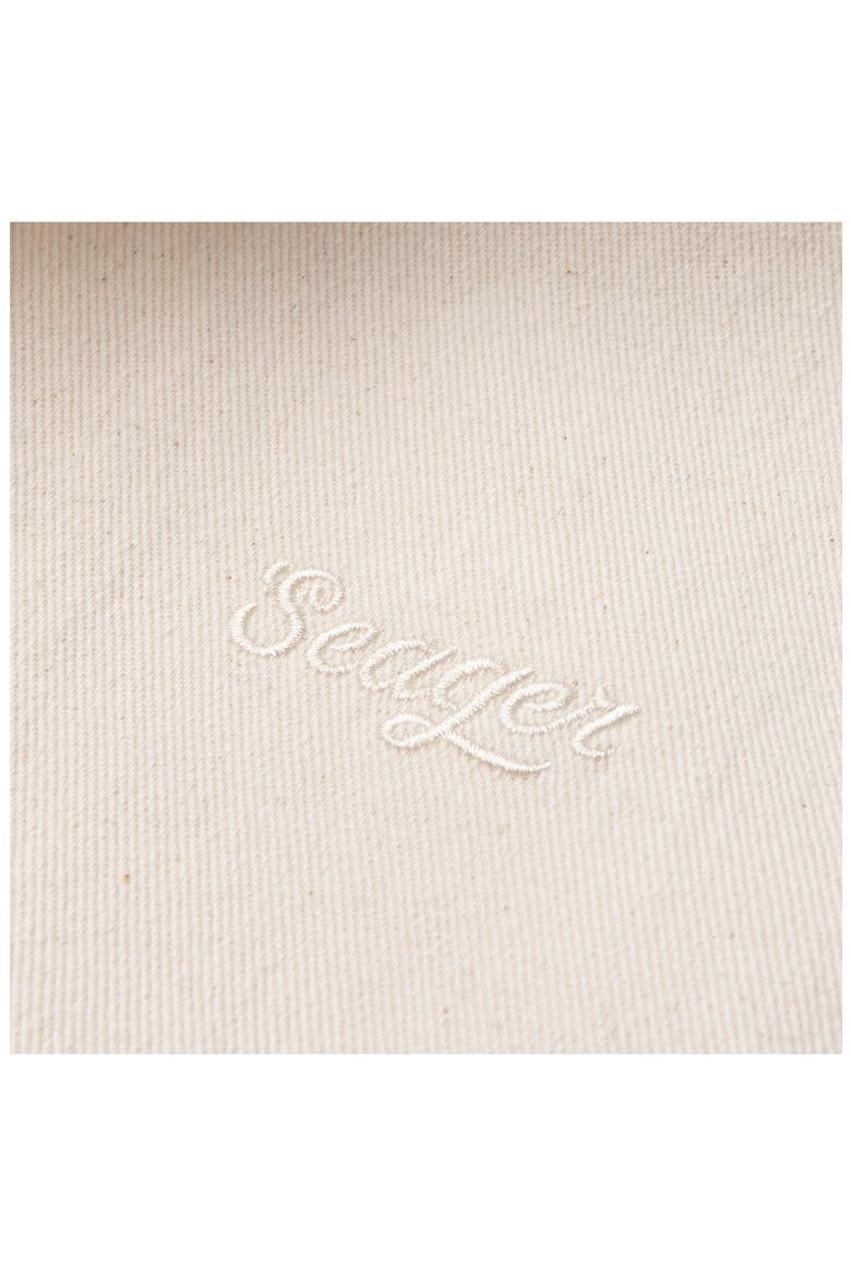 Southpaw Whippersnapper Cotton Twill Snap-Up Shirt, Alternate, color, NATURAL
