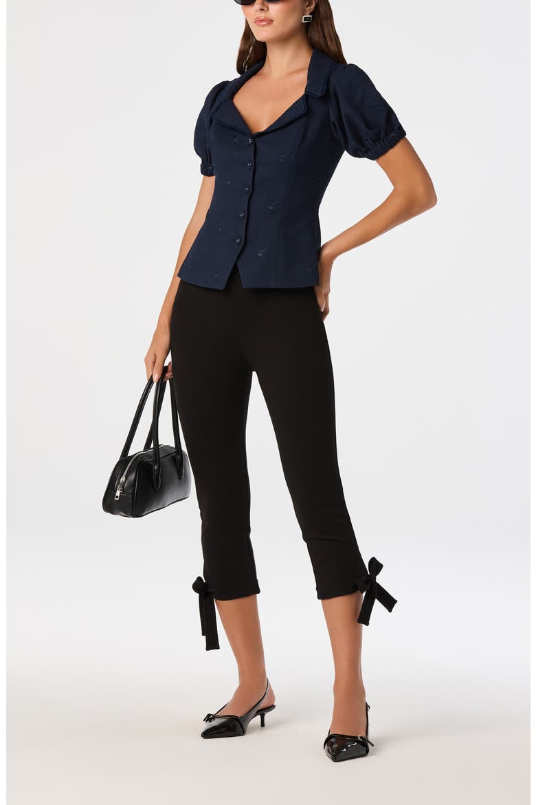 Anne Top, Alternate, color, NAVY