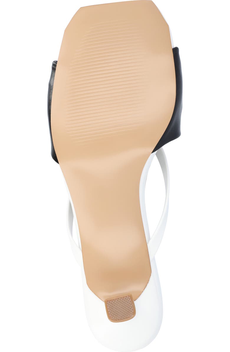 Journee Collection Starling Kitten Heel Sandal, Alternate, color, Black