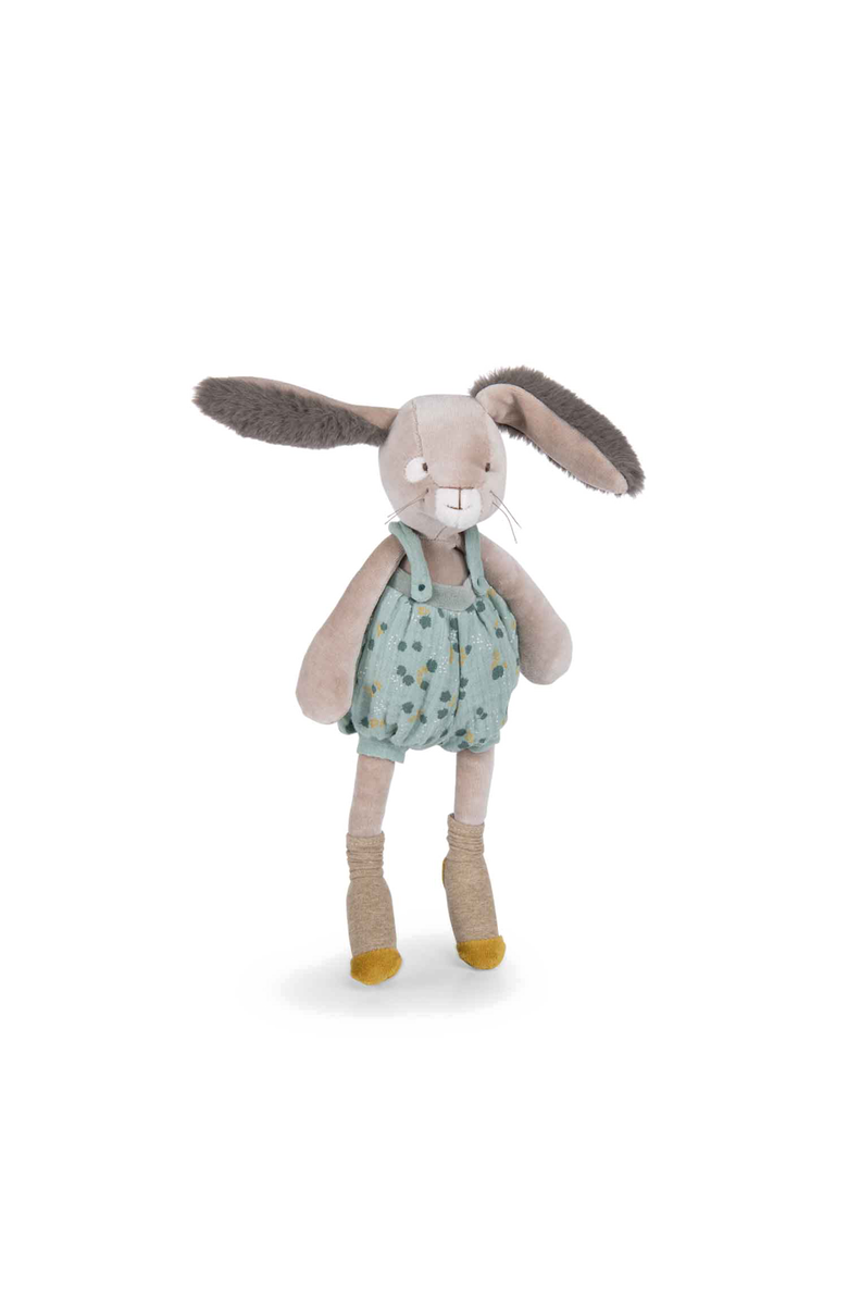 Moulin Roty Sage rabbit Three Little Rabbits, Alternate, color, Grey