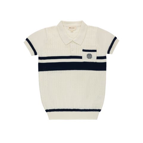 Looms Storybook Collection - Boys Mesh Knit Polo (Baby)