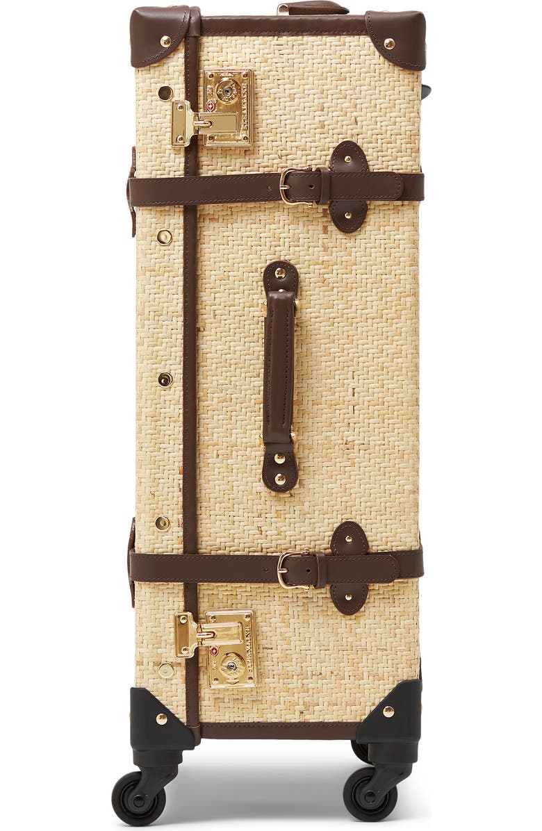 SteamLine Luggage The Explorer 26-Inch Check-In Rattan Spinner Packing Case, Alternate, color,