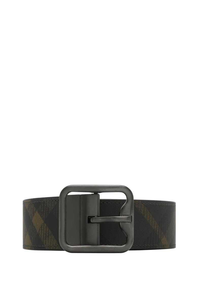 Burberry Reversible Check B Buckle Belt, Main, color,