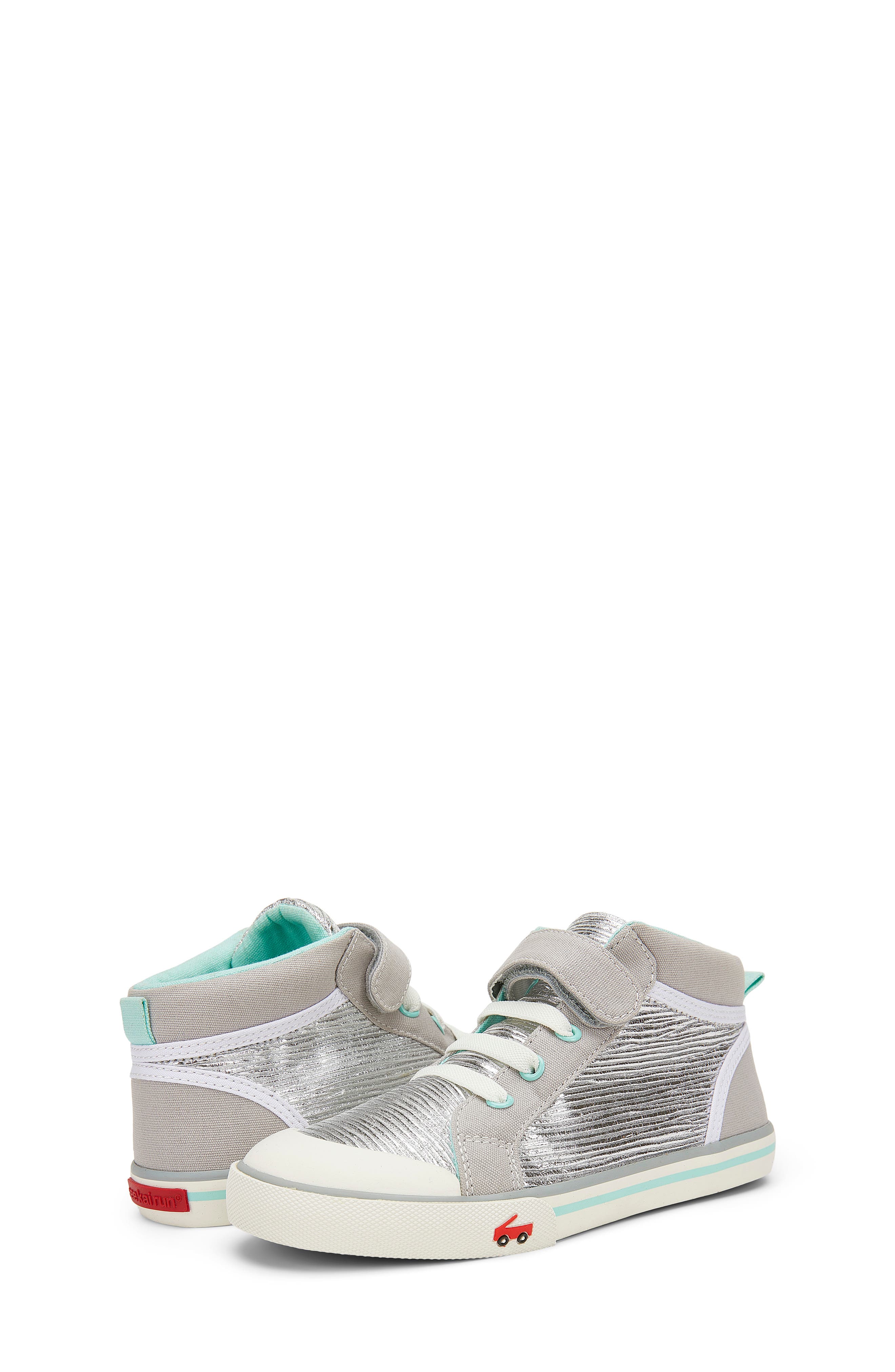 Peyton Sneaker, Alternate, color, SILVER