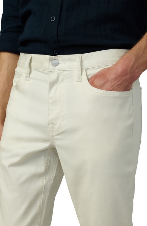 Joe's The Brixton Twill Chinos In White