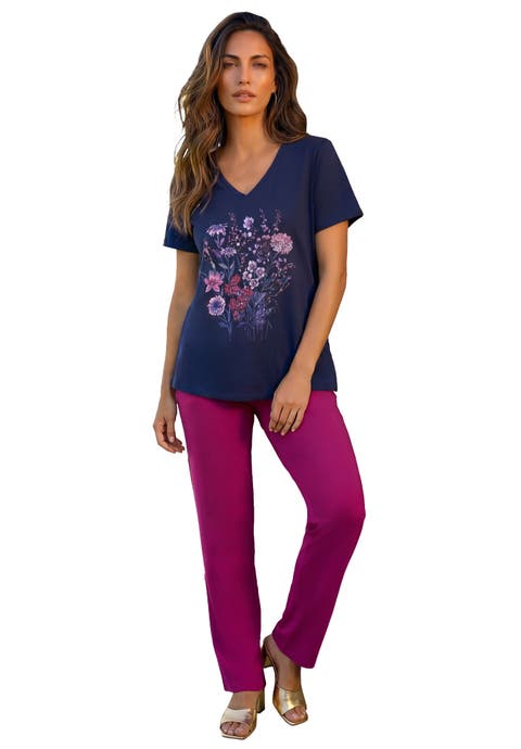 Plus Size Ultimate Short Sleeve Swing Tee