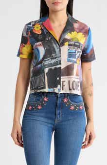 Desigual Patchwork Camp Shirt