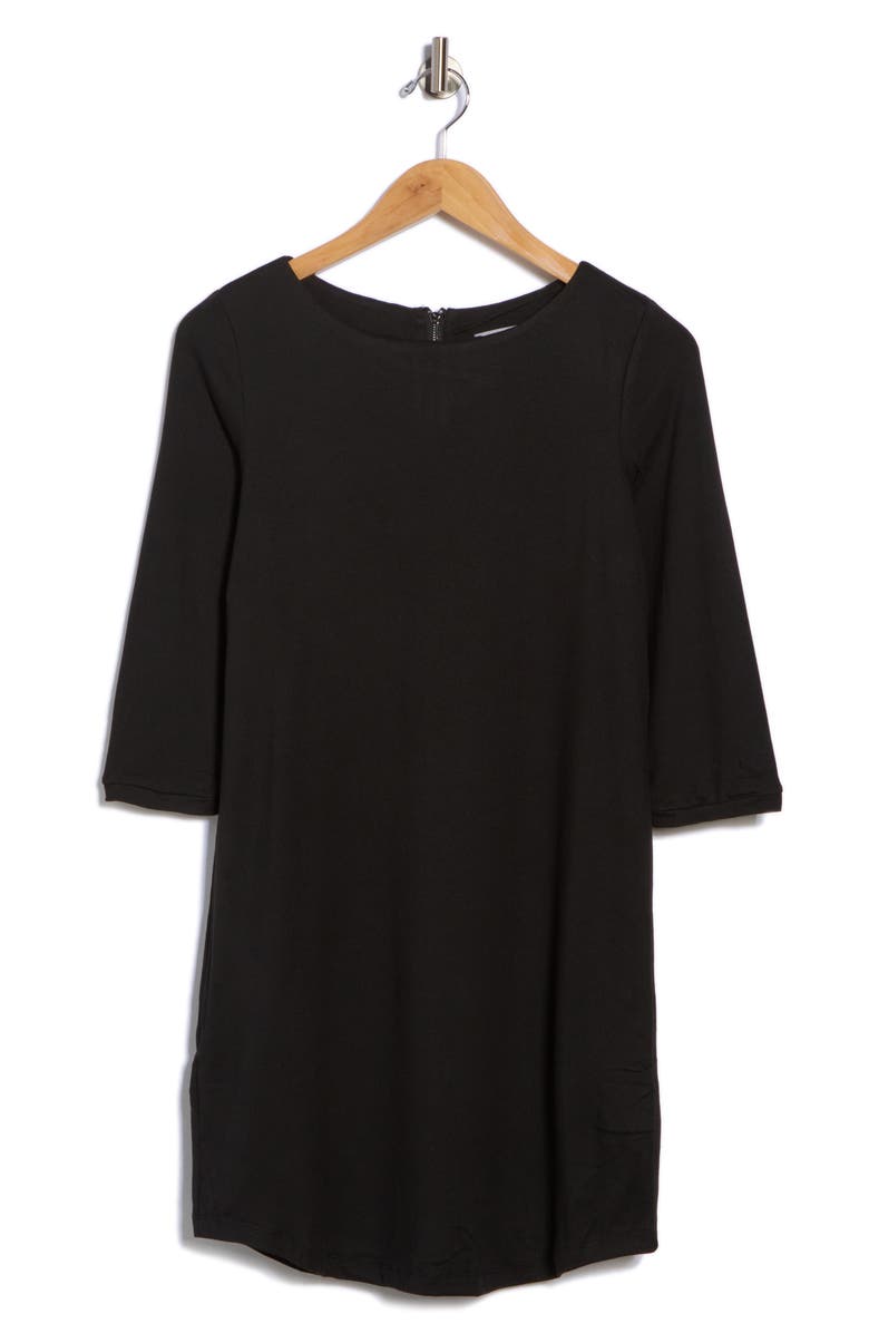 Tart Eros Stretch Jersey Shift Dress, Alternate, color, Black