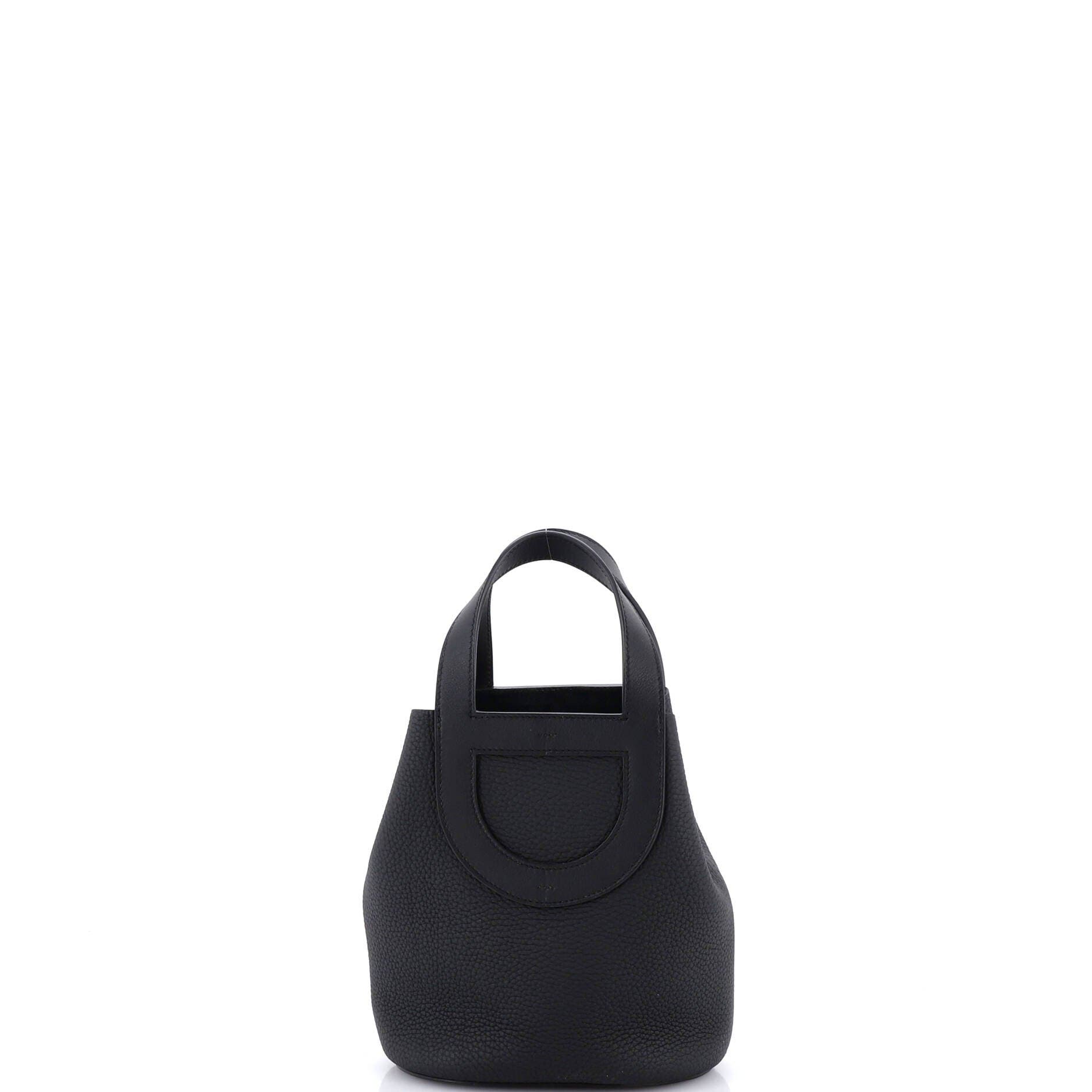 Pre-Owned Hermes In-The-Loop Bag Clemence with Swift 18, Alternate, color, Noir