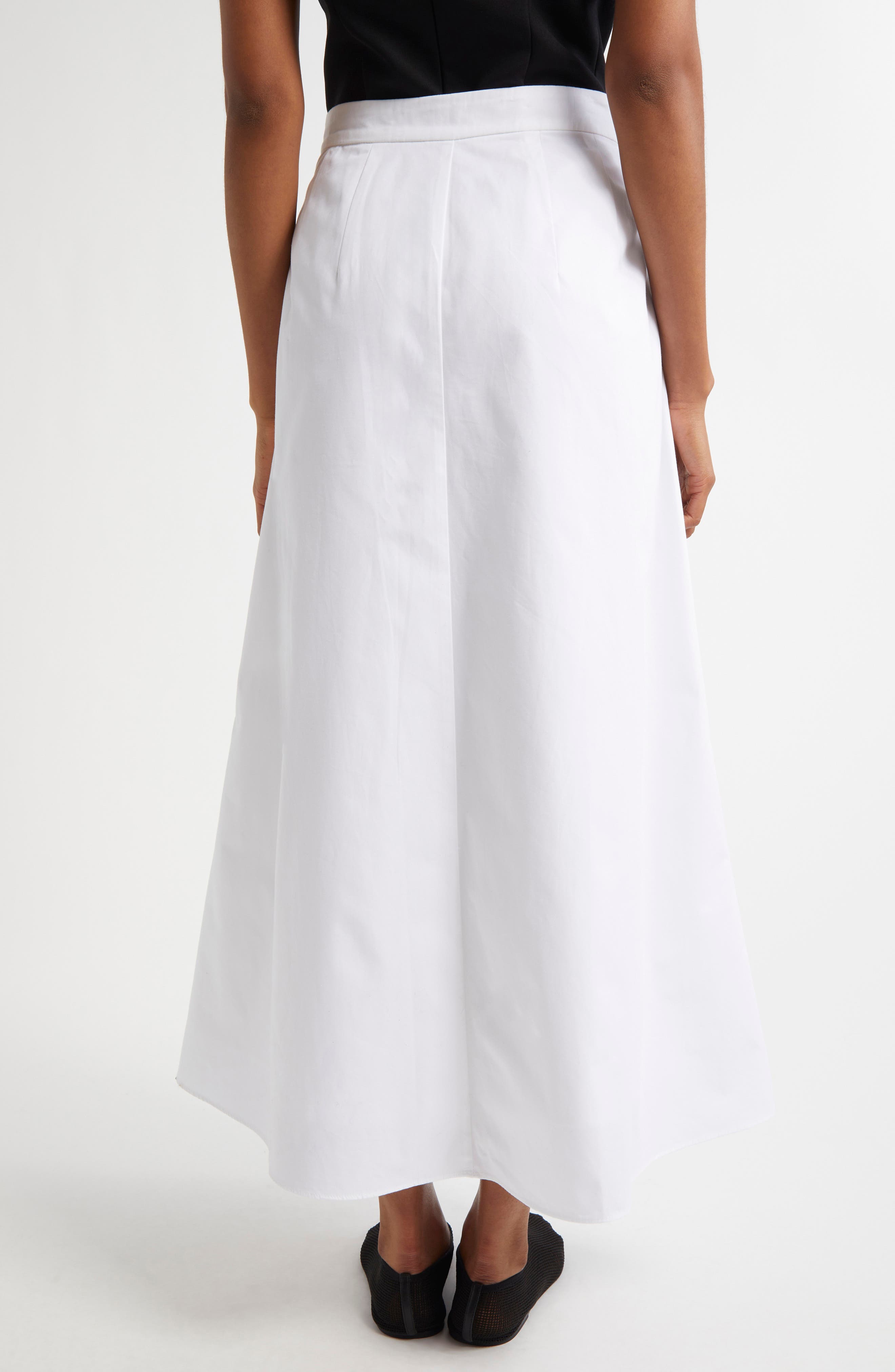 Róhe A-Line Cotton Poplin Skirt (Women) | Nordstromrack