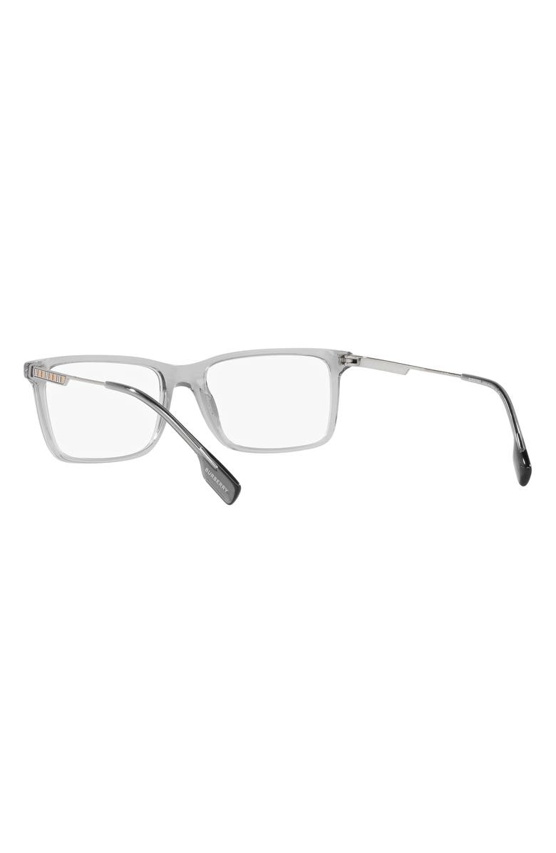 Burberry Harrington 55mm Rectangular Optical Glasses, Alternate, color,