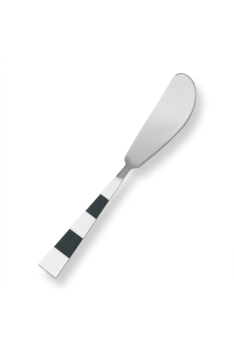 Clark Resin Spreader Serving Utensil Black Multi Stainless Steel Resin 6.5 in, Main, color, Black