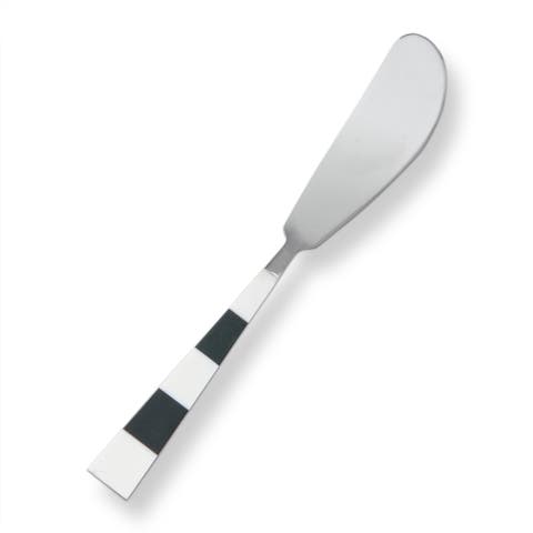 Clark Resin Spreader Serving Utensil Black Multi Stainless Steel Resin 6.5 in