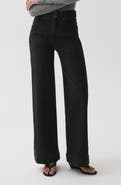 Pistola Lana Double Button High Waist Wide Leg Jeans
