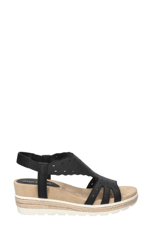EASY STREET EASY STREET FRAN SLINGBACK WEDGE SANDAL