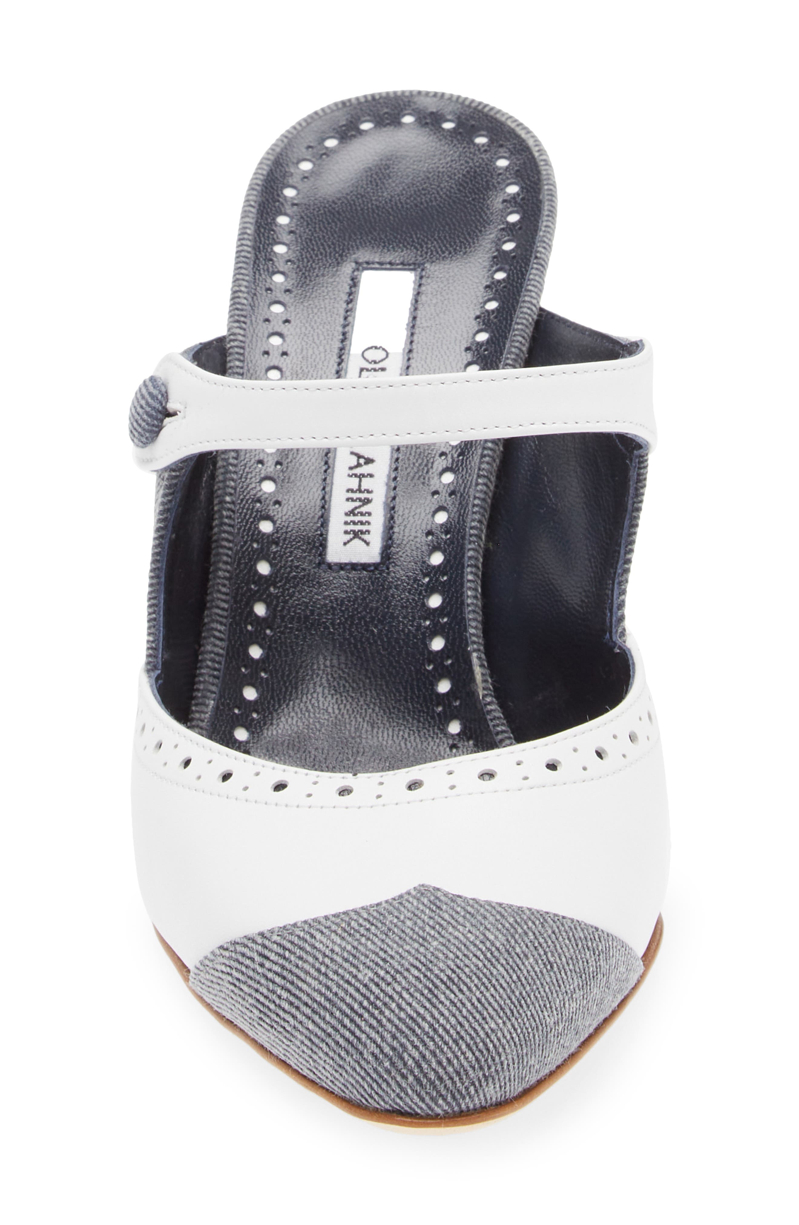 Manolo Blahnik Agathanu Spectator Mary Jane Mule, Alternate, color, 