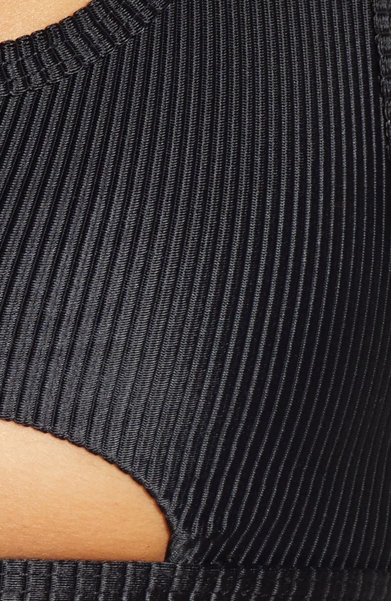 Frankies Bikinis Cole Cutout Bikini Top, Alternate, color, 