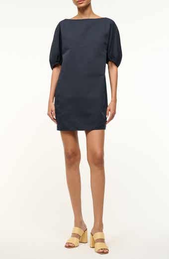 STAUD Didi Puff Sleeve Minidress