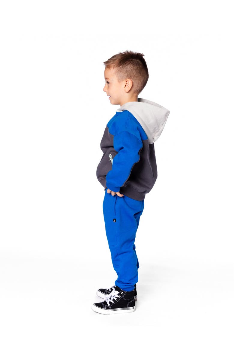 Deux par Deux Fleece Sweatpants, Alternate, color, Blue