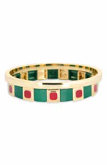 Tile Bracelet & Bangle Set