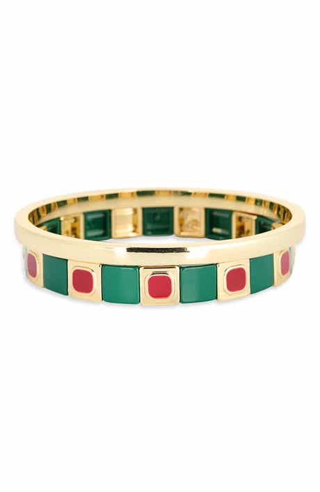 Tile Bracelet & Bangle Set
