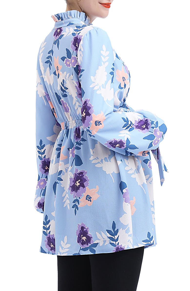 Kimi and Kai Victoria Maternity Long Sleeve Top, Alternate, color, 