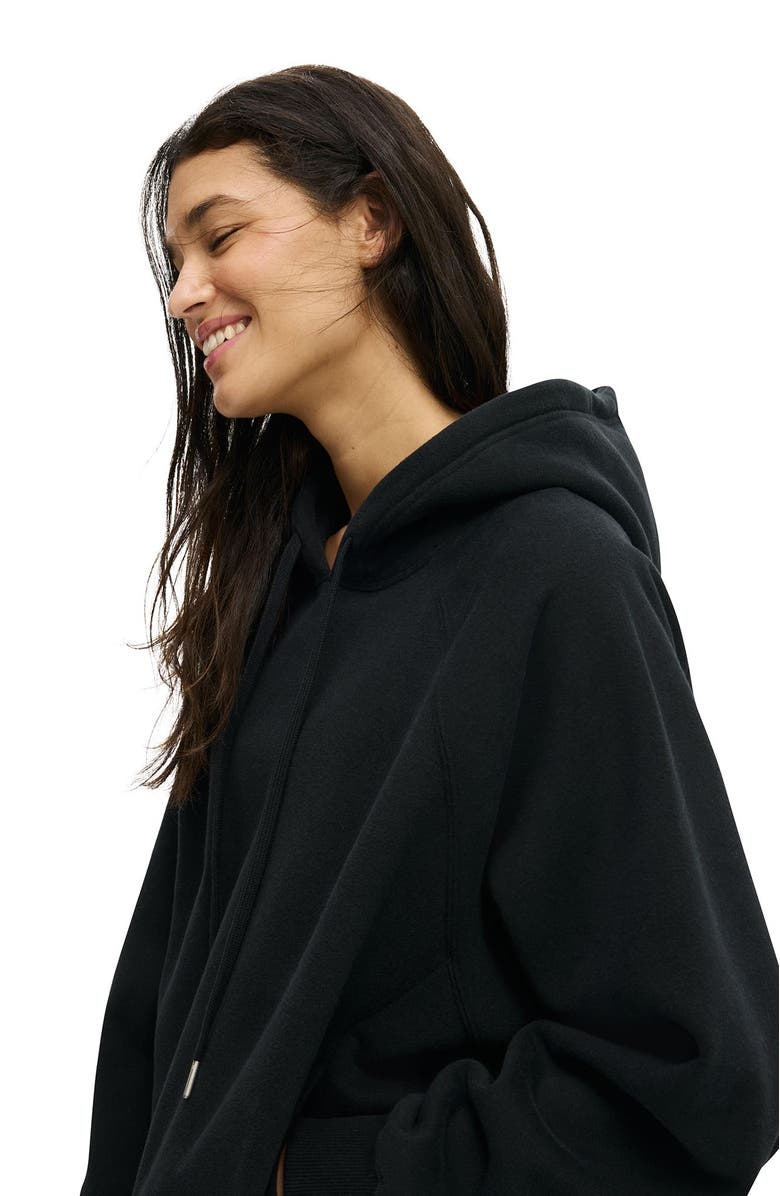 COTTON ON BODY Women's Active Plush Premium Raglan Hoodie, Alternate, color, Black