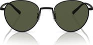 Oliver Peoples Rhydian 49mm Round Sunglasses