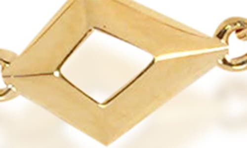 Valani Atelier Elegance Diamond Geometric Station Bracelet In 14k Yellow Gold