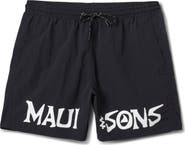 Maui & Sons Stonewave Adventure Drawstring Shorts