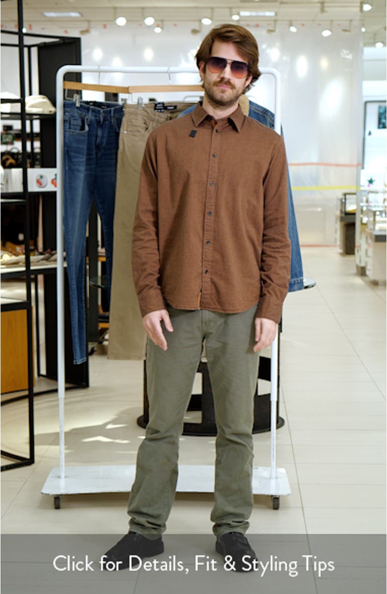 Tomlin Cotton Dobby Button-Up Shirt, sales video thumbnail