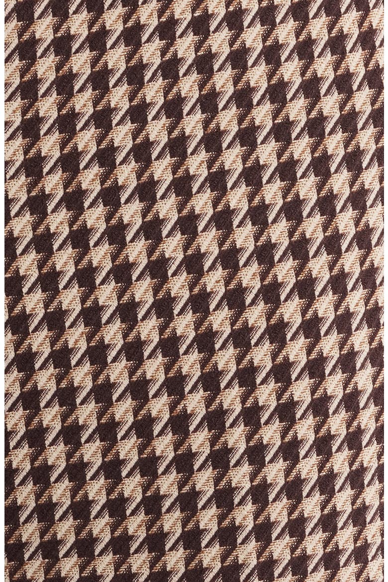 Houndstooth Boot Leg Pants, Alternate, color, LIGHT COFFEE MULTI