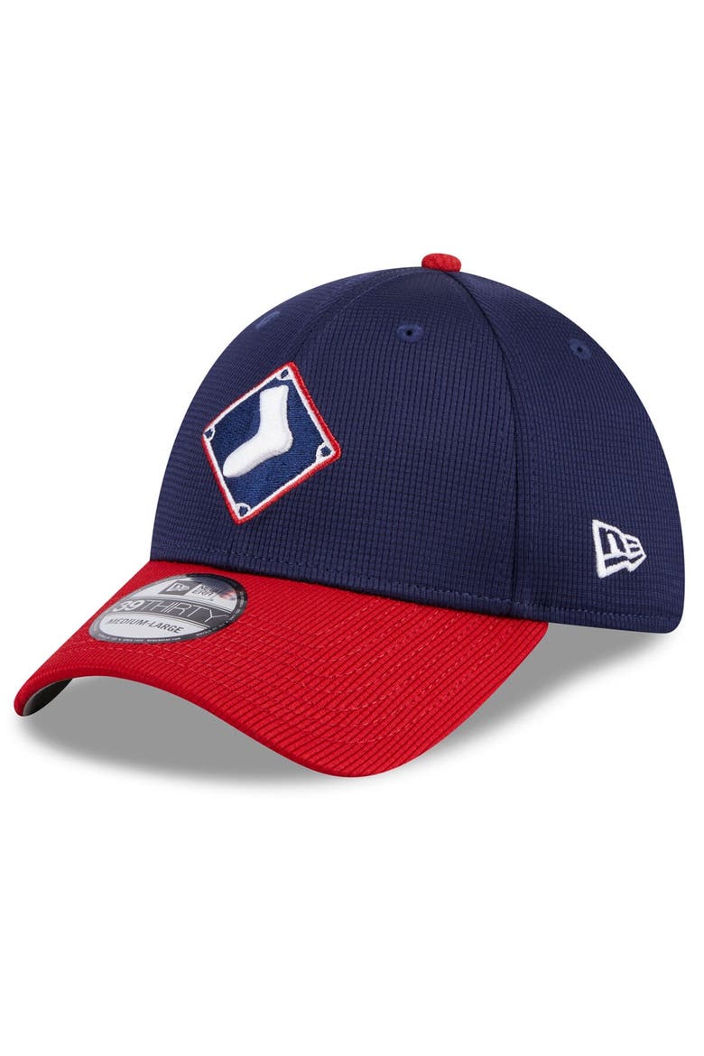 Men's New Era  Navy Chicago White Sox 2024 Batting Practice 39THIRTY Flex Hat, Main, color, Navy