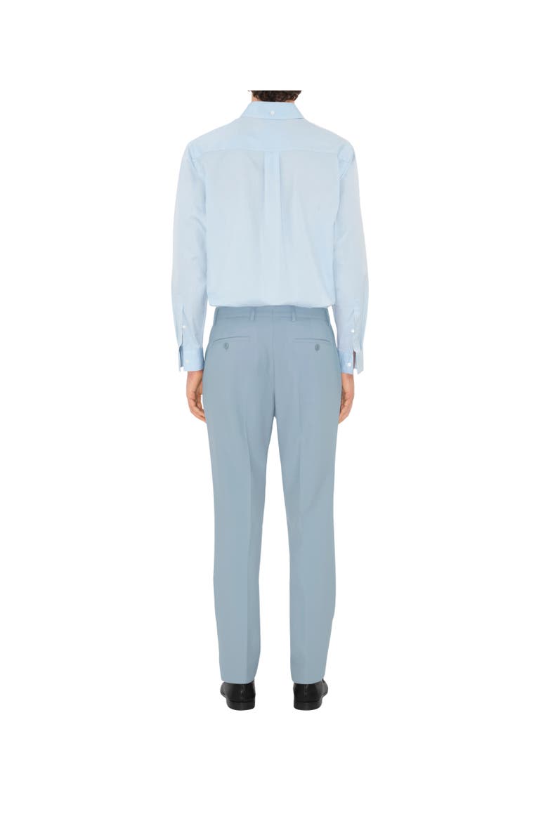 Burberry Wool Tailored Trousers, Alternate, color, Gale