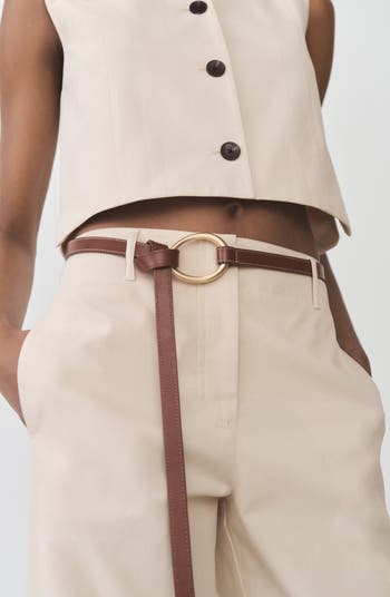 Straight Leg Cotton Pants