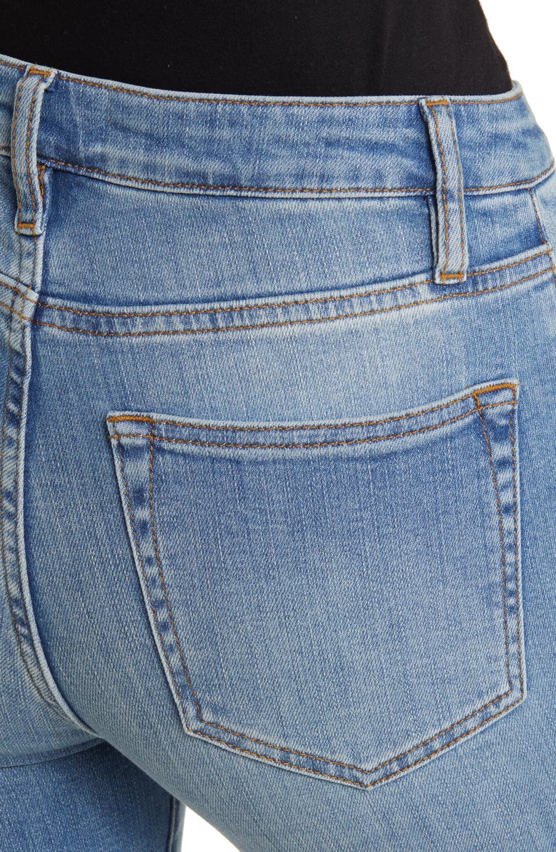 FRAME Le Crop Mini Boot Raw Step Hem Jeans, Alternate, color,