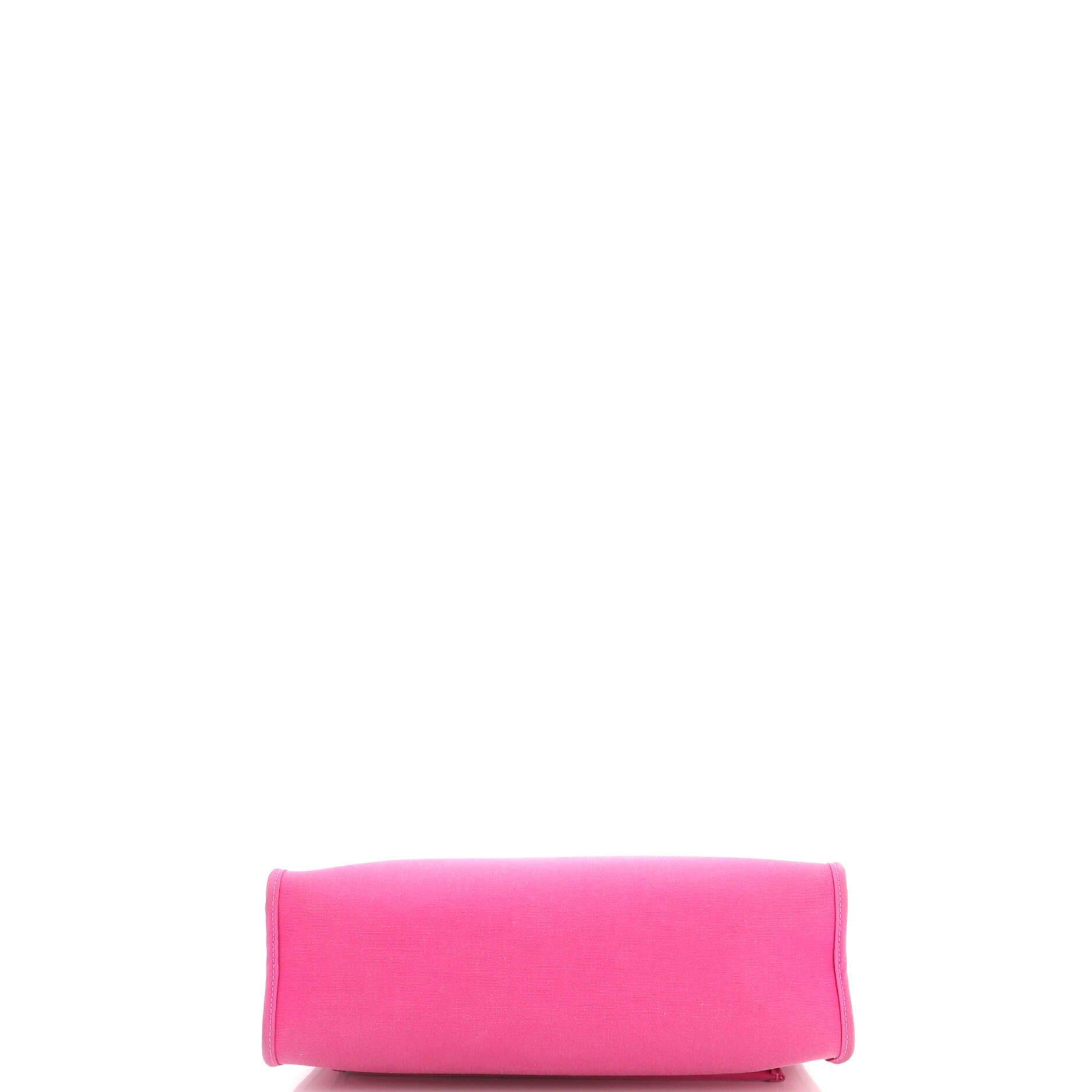 Herbag Zip Leather and Toile 31, Alternate, color, Pink