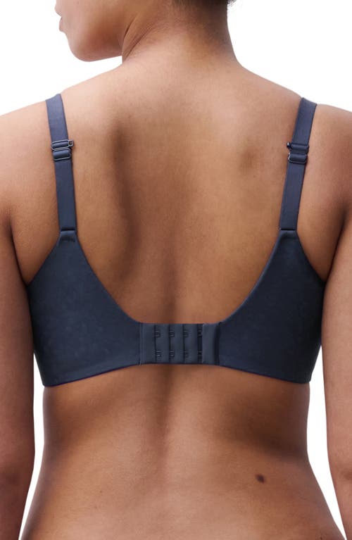Chantelle Lingerie Comfort Chic Back Smoothing T-shirt Bra In Blue