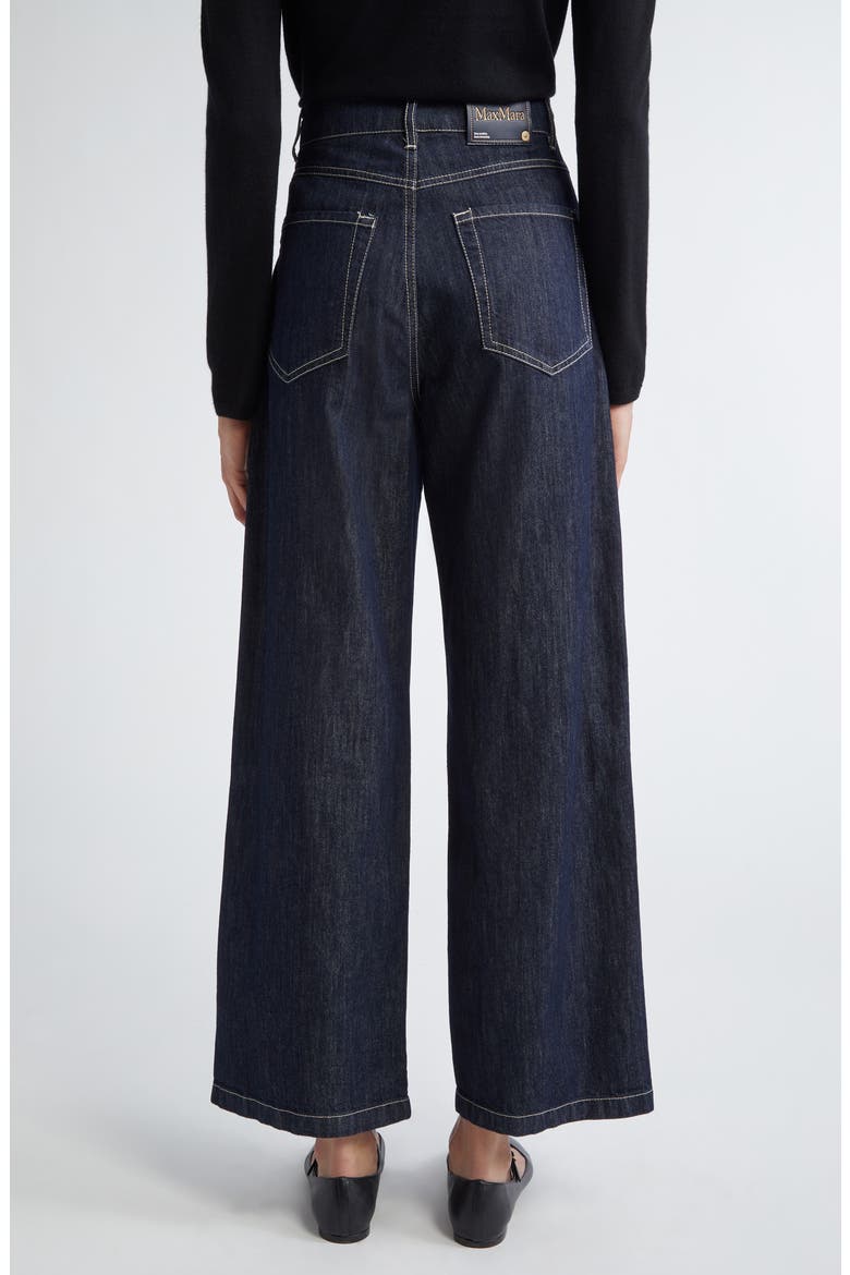 Zucchero High Waist Wide Leg Jeans, Alternate, color, MIDNIGHT BLUE