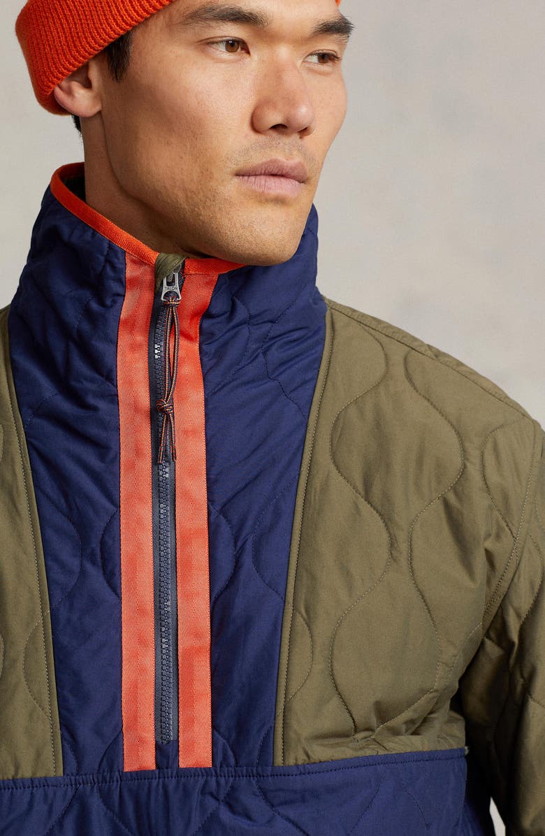 Polo Ralph Lauren Water Repellent Quilted Anorak, Alternate, color,