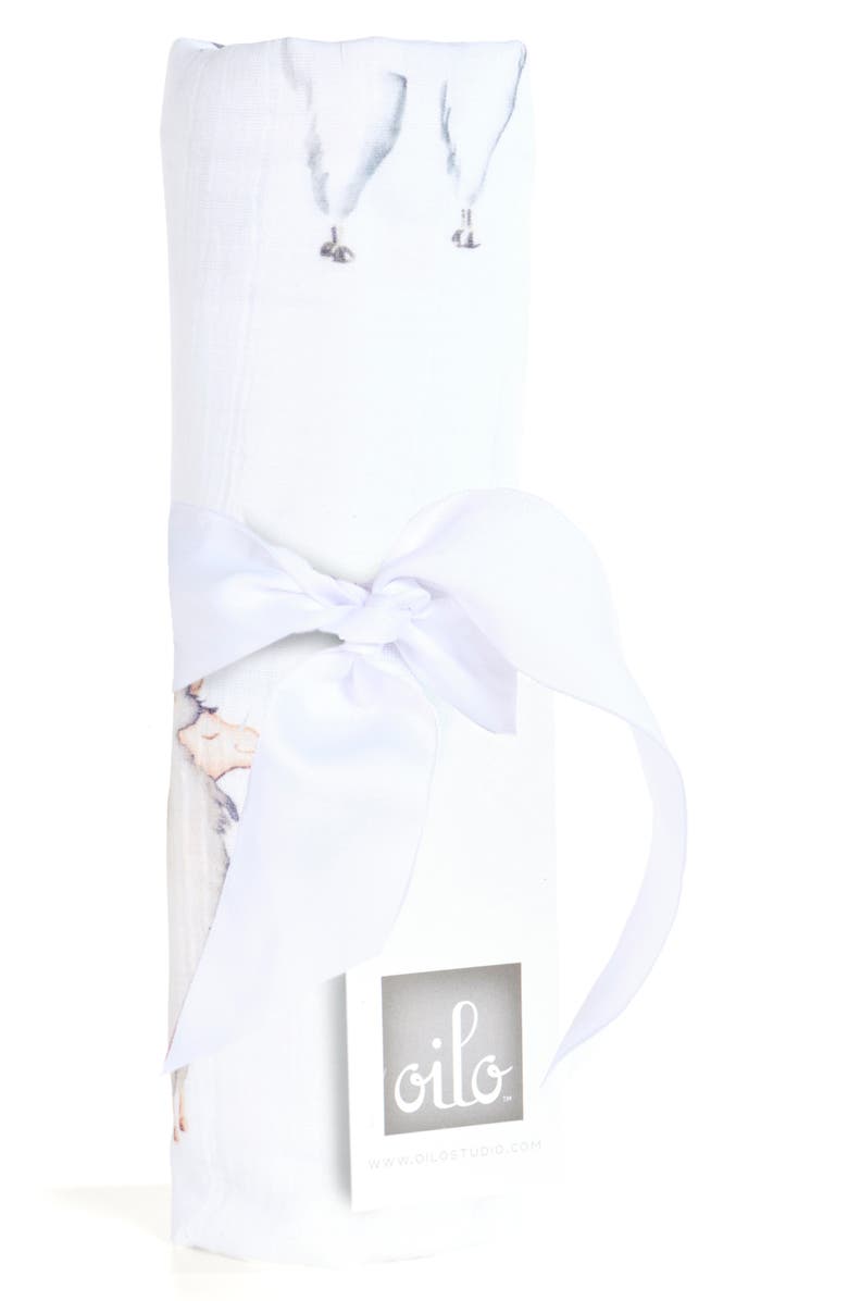 Oilo 2-Pack Swaddle Blankets, Alternate, color, Tan