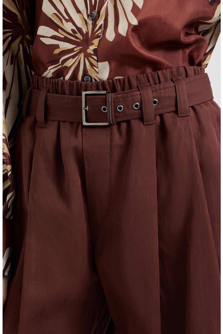 Loose trousers, Alternate, color, Bordeaux