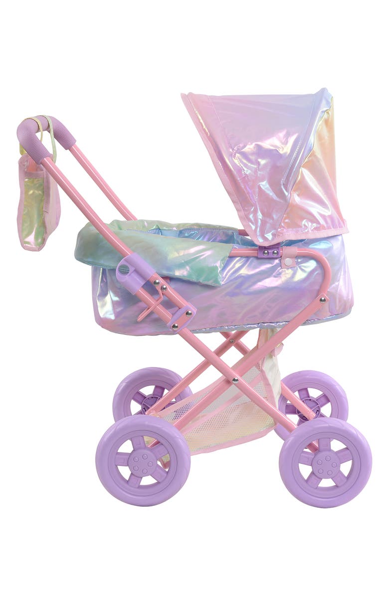 Teamson Kids Olivia's World Magical Dreamland Stroller, Alternate, color, Iridescent