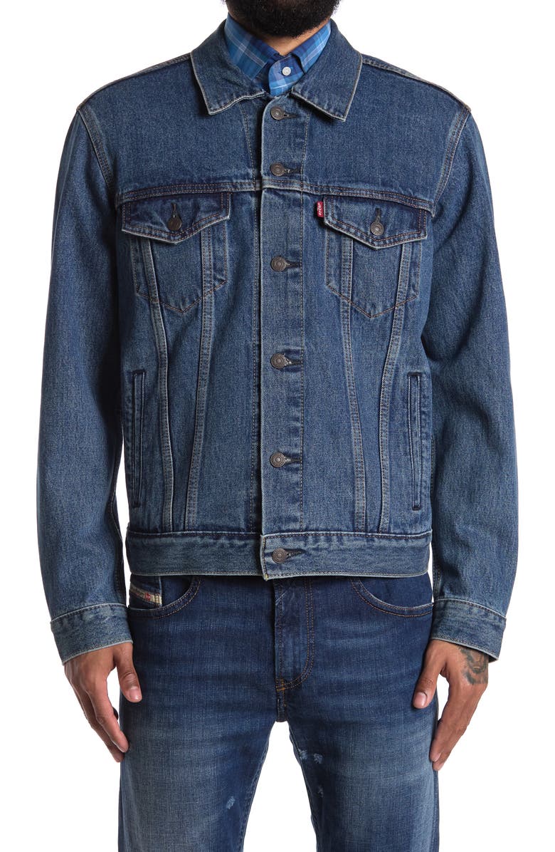 Levi's The Trucker Jacket, Alternate, color, Med Stonewash