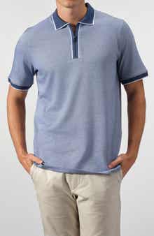 Quarter Zip Knit Polo