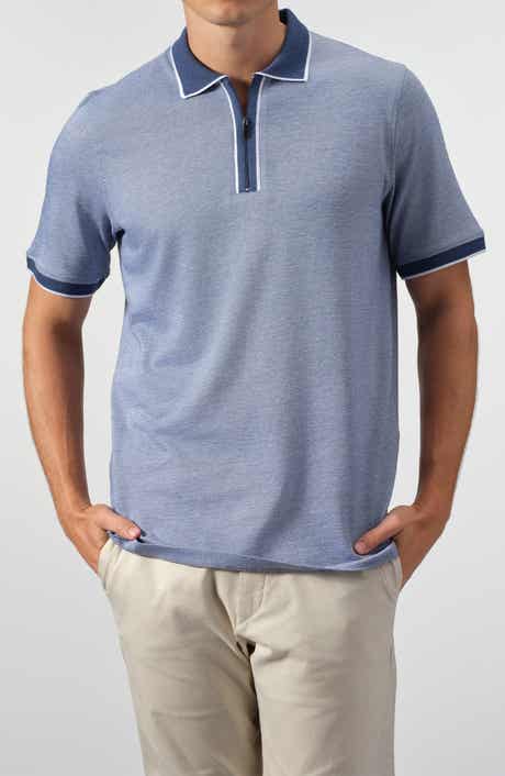Quarter Zip Knit Polo