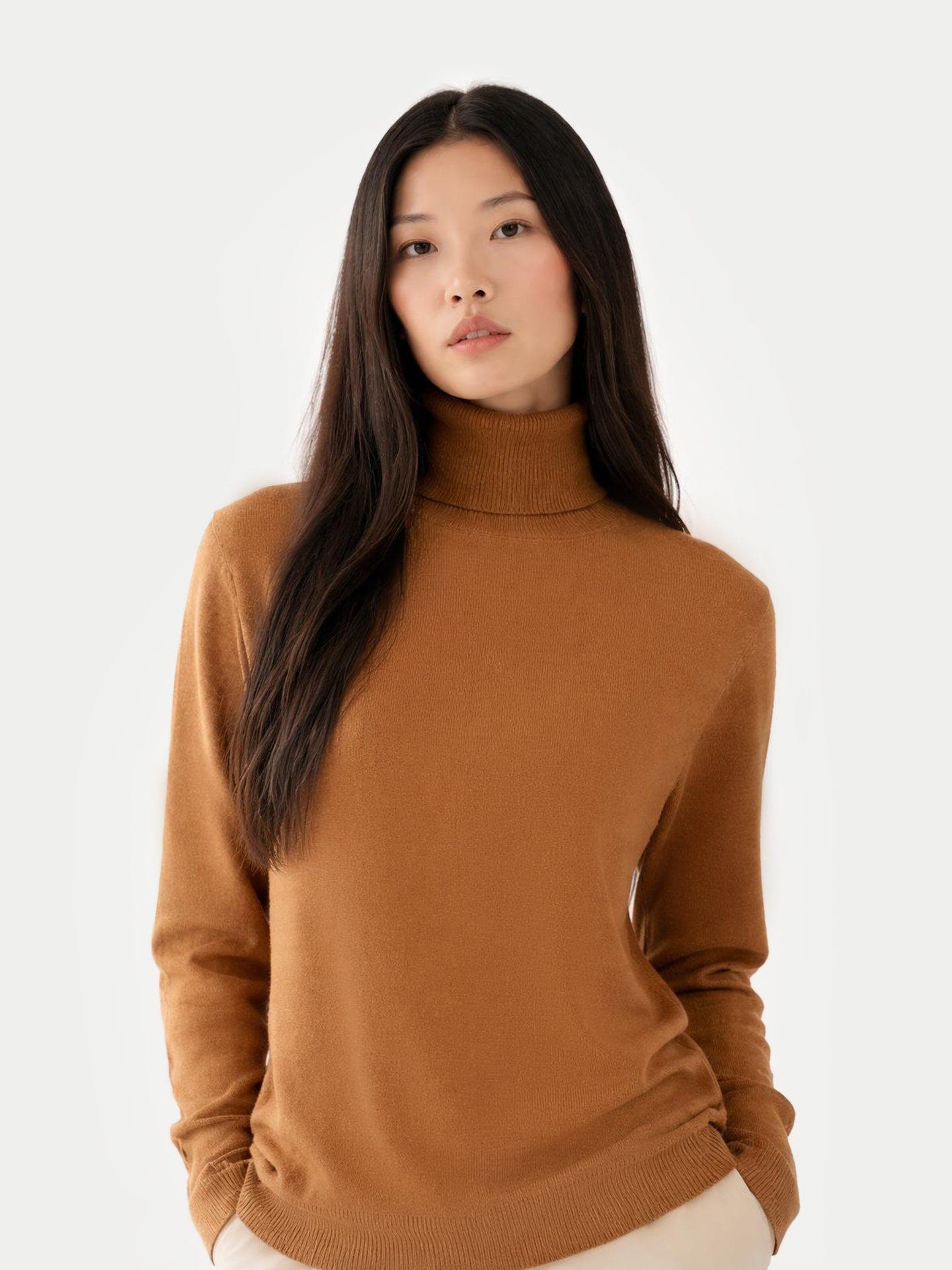 Essential Cashmere Turtleneck Sweater - image 4